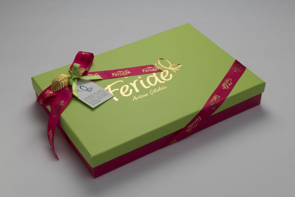 Artizan Gül ve Limon Ganaj Dolgulu Çikolata