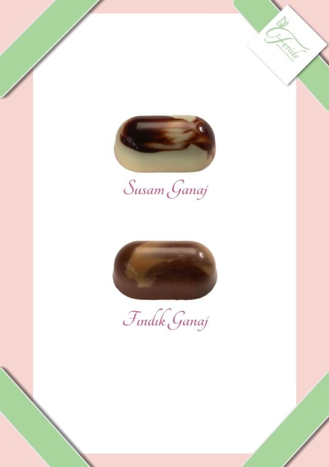 Artizan Fındık, Siyah Susam Ganaj Dolgulu Çikolata