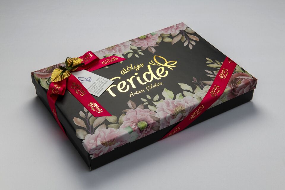 Lotus Krema, Ballı Fındık Ezme, Ballı Ceviz Ezme Dolgulu Çikolata Kaplı Hurma